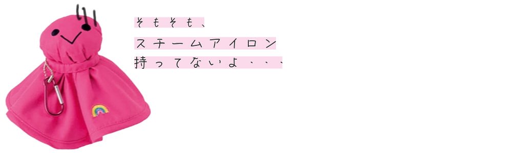 オテンキボーイ「そもそも、スチームアイロン持ってないよ…」