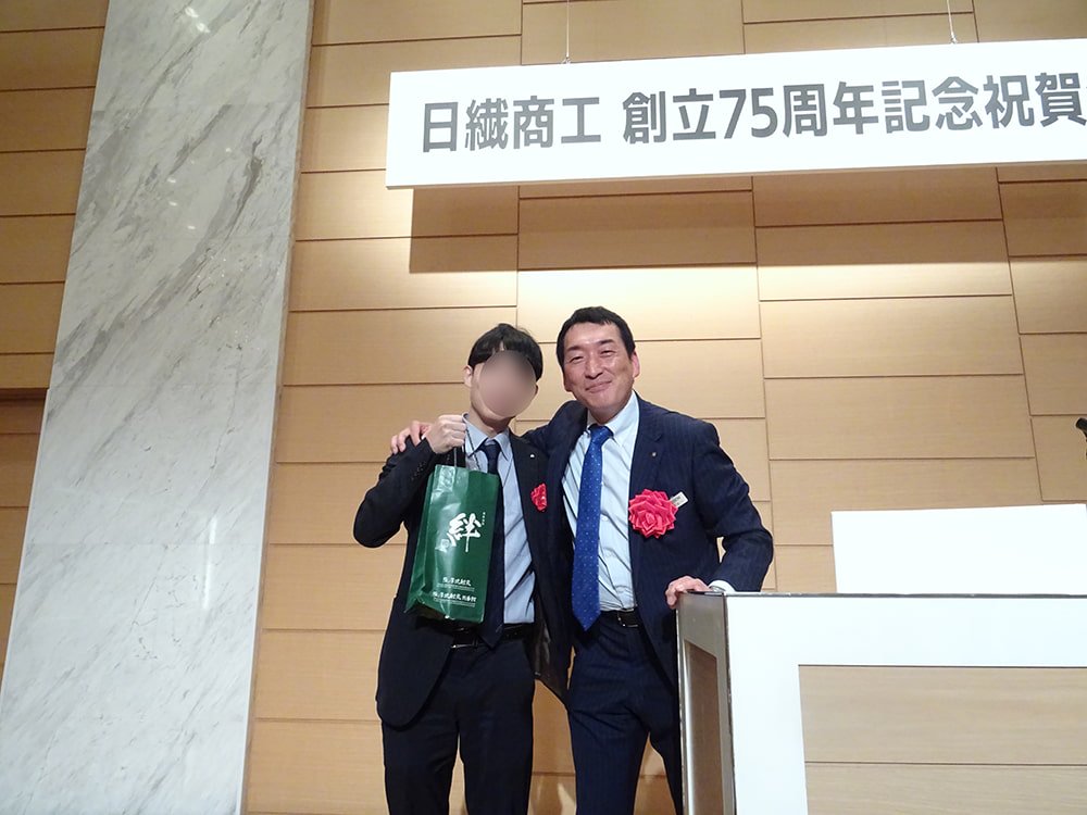 表彰式の写真