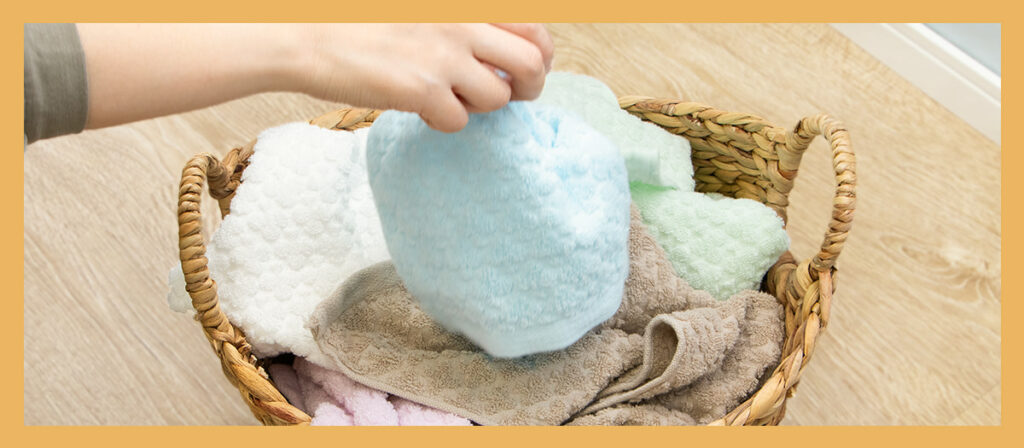 【タオル屋さんが教えるタオルの乾かし方②】タオルについた「におい」を何とかしたいとき